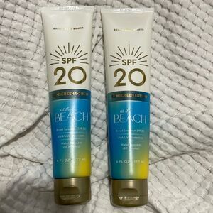 NEW - Bath & Body Works- At the Beach- Sunscreen Lotion
